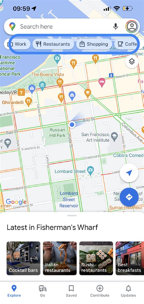 search from location|Search for nearby places & explore the area .